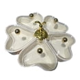 thumbnail image 3 of simhoa Divided Serving Tray Decorative Candy and Nut Dishes for Candy Cakes Cookies Yellow, 3 of 8