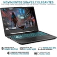 thumbnail image 3 of Laptop Gamer ASUS TUF Gaming A15 NVIDIA Geforce RTX 4050 AMD Ryzen 7 7735HS 16GB RAM 1TB SSD 15.6" Windows 11 Home Teclado en Español, 3 of 5