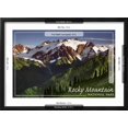 thumbnail image 5 of Art.com Rocky Mountain National Park - Mountains and Trees Art Print by Lantern Press, Black Frame Wall Art, 23" x 17", 5 of 5