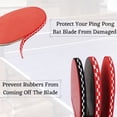 thumbnail image 3 of 2 Pcs Protection de Raquette de Tennis de Table Ruban Anti-collision Accessoires Raquette Ping Pong Chauve-Souris Protection Latérale Rubans Rouge, 3 of 6