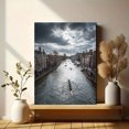 thumbnail image 6 of Rowing Race Canvas Print Wall Art for Living Room Bedroom Dining Room Office Kitchen Hallway Bathroom Study Decor, 6 of 8
