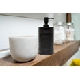 thumbnail image 3 of Autumn Alley Black Metal Farmhouse Soap Dispenser w/ 'Wash' Label | Farmhouse Bathroom Accessories, 3 of 11