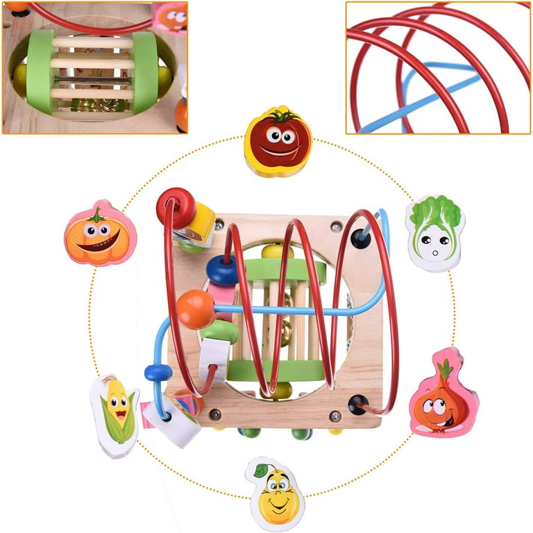 Bead maze 2024 cube learning toys