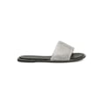 thumbnail image 2 of Women Rhinestone Embellished Flat Slide Sandal 19251, 2 of 6