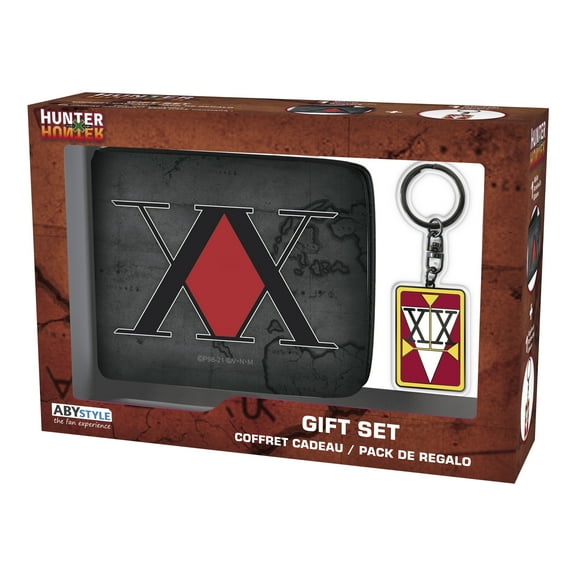 ABYstyle Officially Licensed Hunter x Hunter Gon Wallet & Keychain Gift Set | Anime Accessories for Fans & Collectors