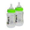 Zoli Baby PES BPA-free Baby Bottle with Anti Colic Nipples - 10 oz - 2 Pk (EOL)