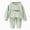 H373-Light Green, variant on TOWED22 Little Boys Girls Pajamas for Toddler Clothes Set Truck Sleepwear Long Sleeve Cotton 2 Piece Kids Pjs 3 6 9 12 18 24 Months 2t 3t 4t 5t 6t 7t 8t 9t(Beige,1-2 Y)