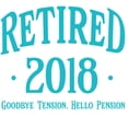 thumbnail image 3 of CafePress - Retired 2018 T Shirt - Men's White Classic Cotton T-Shirts, 3 of 4