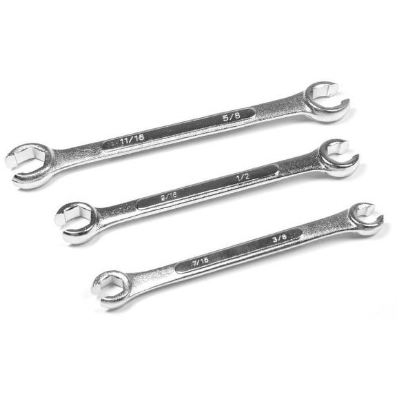 Performance Tool W350 Sae Flare Nut Wrench Set, 3-Piece