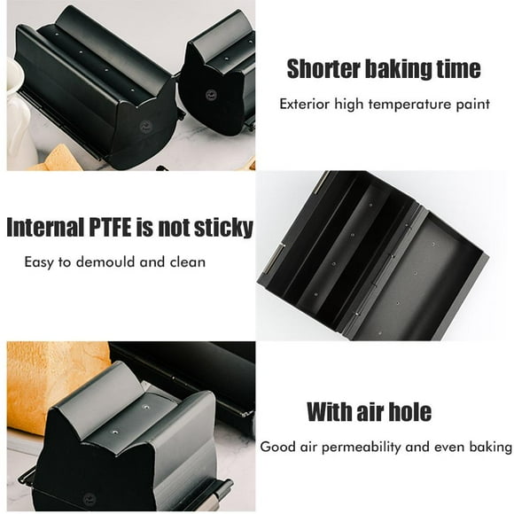 Bread Loaf Pan Non Stick Bread Mold Cute Cat Shaped Bread Mold Baking Tool for DIY Cakes Biscuits