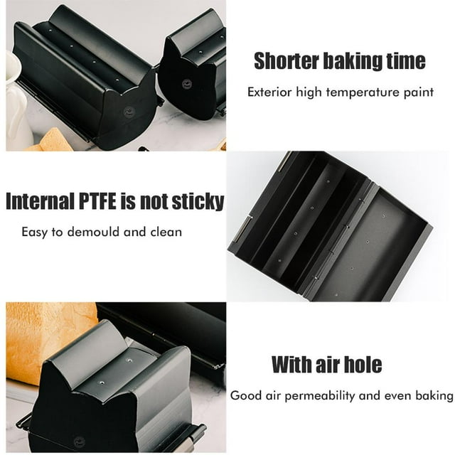 Molde para pan antiadherente, molde para pan con forma de gato, herramienta para hornear para pasteles y galletas DIY
