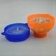 thumbnail image 4 of Recipiente de palomitas de maíz plegable especial de silicona para horno microondas de grado alimenticio respetuoso con el medio ambiente con cubierta transparente, 4 of 5
