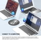 thumbnail image 4 of Ratón Bluetooth, ratón inalámbrico recargable multidispositivo ultradelgado y silencioso, 1600 DPI, ratón portátil para Mac MacBook Pro Tablet iPad IOS oso de fresa  Electrónica, 4 of 4