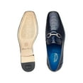 thumbnail image 2 of Belvedere Men's Bruno Genuine Ostrich Leg and Italian Calf Loafer Navy 1026, 2 of 6