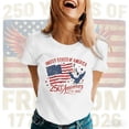 thumbnail image 2 of 250TH Anniversary USA Shirt - 250th Anniversary Patriotic July 4th T-Shirt – USA 1776-2026 T-Shirt, 2 of 4