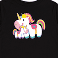 thumbnail image 4 of Inktastic Unicorn Lover Mom Daughter Grandma Grandchild Girls Long Sleeve Toddler T-Shirt, 4 of 5