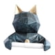 thumbnail image 1 of Porta rollos de papel higiénico de pared, novedoso, estatua, soporte para pañuelos, decoración de cocina Cat_Dark Azul, 1 of 9