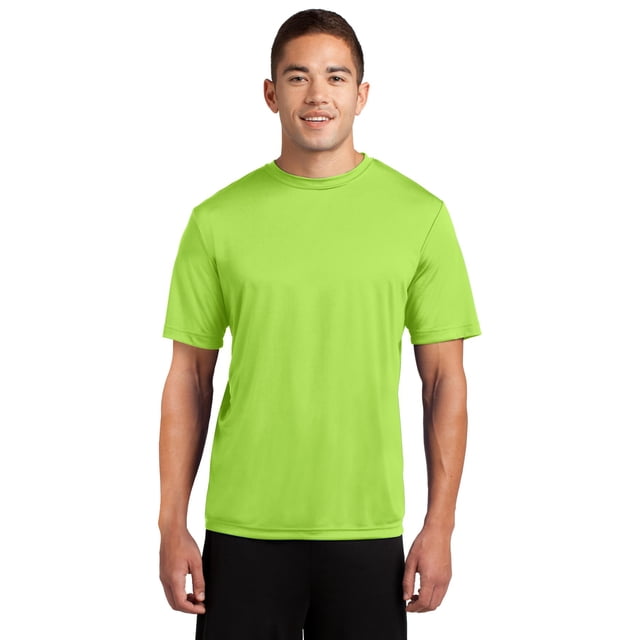 Sport-Tek Competitor Tee. Lime Shock. 2XL.