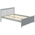 thumbnail image 4 of BEDSMART Lit Double en Bois Massif / Gris, 4 of 7