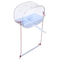 thumbnail image 1 of Houderco 1Jgo Comedero Para Loros Con Ventosas Para En Material Pe Y Transparente, 1 of 7