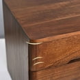 thumbnail image 5 of 3-Tier Countertop Wooden Desk Organizer with Lockable Drawers Storage Cabinet File Cabine, 5 of 9