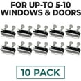thumbnail image 2 of Lion Locks Aluminum Sliding Door and Window Lock, Pack of 10, 2 of 7