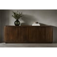 thumbnail image 6 of Bernard 6-Door Sideboard in Modern Barista Brown Finish on Acacia Solid Wood, 6 of 6