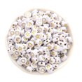 thumbnail image 1 of 100 Cuentas Redondas Acrílicas Mixtas De Estrella Luna Para Hacer Joyas , Collar De Pulsera Hecho A Mano Gao Jiahui unisex, 1 of 2