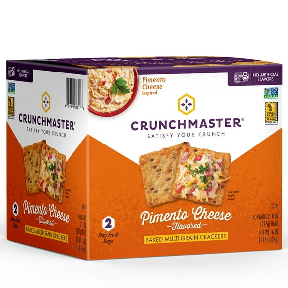 Crunchmaster Pimento Cheese Cracker, 16 oz.