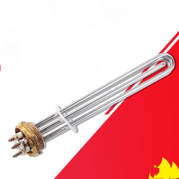 TIMPCV 2 Inch TriClamp 380V Water Heating Element Immersion U Type