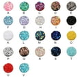 thumbnail image 2 of Earring Stud Workmanship Smooth Surface Round Shape Gift Craftsmanship Studs Multicolored Jewelry Accessories Universal Party Fittings Crystal Bead Type 13, 2 of 7