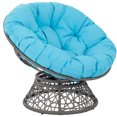 thumbnail image 1 of Cojín suave y grueso para silla, cojines para asiento de huevo para exteriores, cojín para silla colgante, hamacas, columpio con corbatas, 1 of 8
