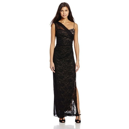 Jump Apparel New 2469 1 Jump Junior S One Shoulder Lace Drape