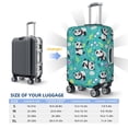 thumbnail image 6 of PAYOHTO Highly Elastic Spandex Suitcase Cover Luggage Cover Small Fits 18 to 21 Inch Cute Pattern Pandas, 6 of 8