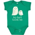 thumbnail image 3 of Inktastic Aunt Loves Me Owls Boys or Girls Baby Bodysuit, 3 of 5
