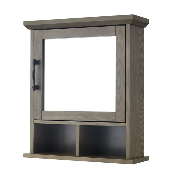 Elegant Home Fashions Russell Modern Farmhouse Wooden WallMount