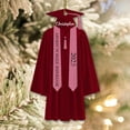 thumbnail image 7 of Sylvtty 2D Personalized Graduation Ornaments Class of 2025 Graduation Gown Hanging Decoration Custom Name Year Acrylic Keepsake High School College Grad Gift, 7 of 7