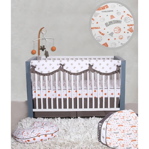 basketball crib sheets