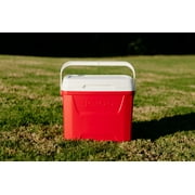 Igloo 28 QT Laguna Hard-Sided Ice Chest Cooler, Red