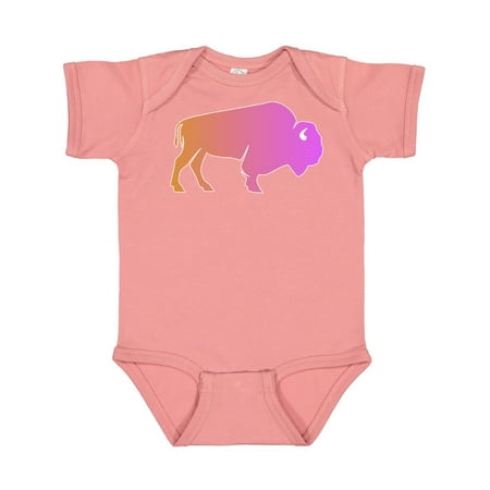 

Inktastic Cute Buffalo for Girls Gift Baby Girl Bodysuit