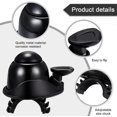 thumbnail image 2 of 2 Piece Bike Bell Adjustable Bike Bell Horn With Loud Sound Adult Mini Bike Bell (black), 2 of 5