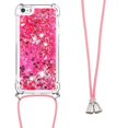thumbnail image 1 of Funda FOXDOCK para iPhone 5/5s con Cuerda Ajustable, Brillo Líquido, Protección Antigolpes y Lente – Ideal para Regalo, 1 of 6