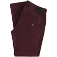 thumbnail image 2 of GUESS Mens Tapered Coated Slim Fit Jeans, Purple, 38W x 32L, 2 of 3