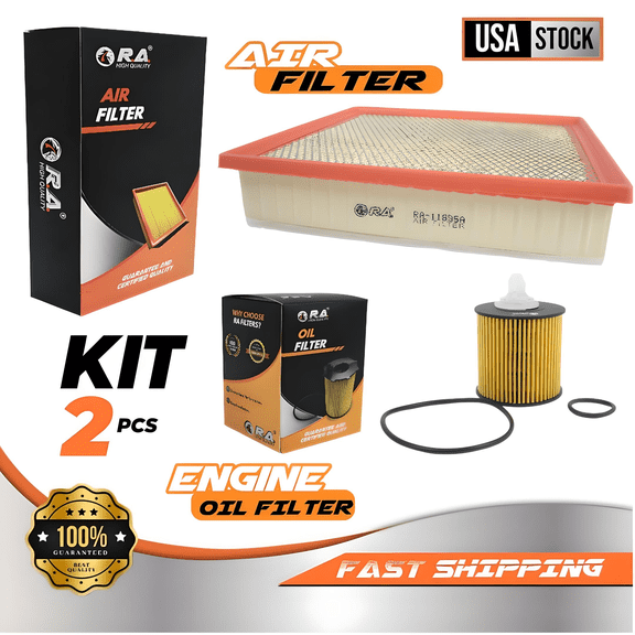 Engine Oil & Air Filter Set for Toyota Tacoma 2016-2023 V63.5L SR SR5 TRD Pickup
