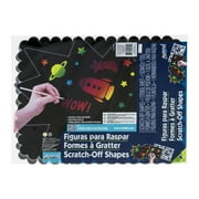 ArtSkills Scratch-N-See Pre-Cut Posterboard Shapes