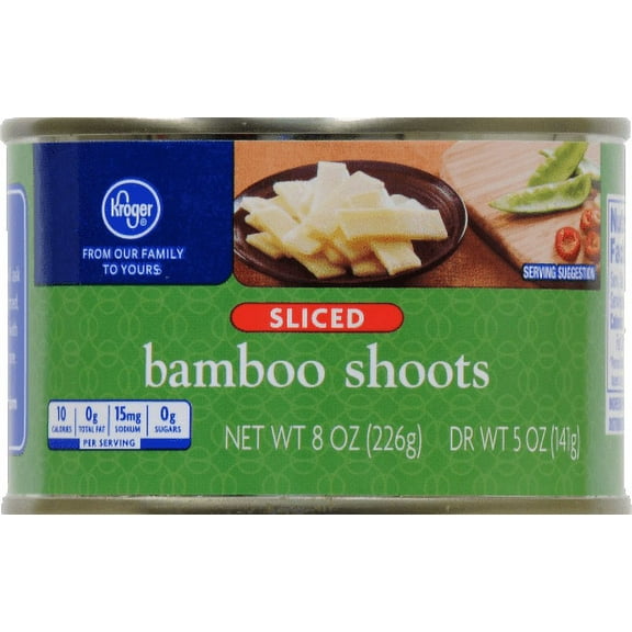 KR Sliced Bamboo Shoots 8 oz - Pack of 2
