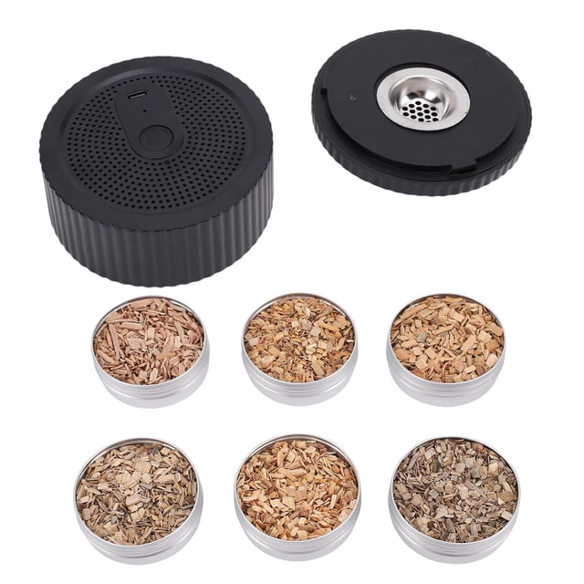 Kit De Ahumador De Whisky Eléctrico, Ahumador De Whisky Eléctrico Portátil, Recargable, Versátil Para El Hogar