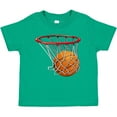thumbnail image 3 of Inktastic Basketball Swish Boys or Girls Toddler T-Shirt, 3 of 5