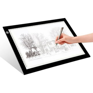 Picture/Perfect Professional Light Box for Tracing - Ultra Thin Portable LED Light Pad, 3 Level Brightness Advanced Filter to Prevent Eye Fatigue