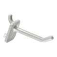 thumbnail image 1 of Azar Displays 800002-W 2-Inch Lexan Hook, White, 50-Pack, 1 of 4